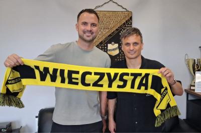 Antonio Milić wzmocnił Wieczystą Kraków. Kontrakt na dwa lata (fot. KS Wieczysta Kraków)
