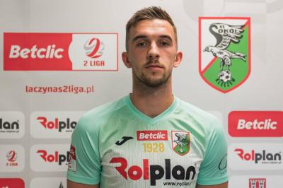 Kacper Śpiewak nowym piłkarzem Sokoła Kleczew (fot. Sokół Kleczew)