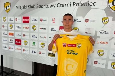 Kacper Bujak wypożyczony do Czarnych Połaniec (fot. Czarni Połaniec)