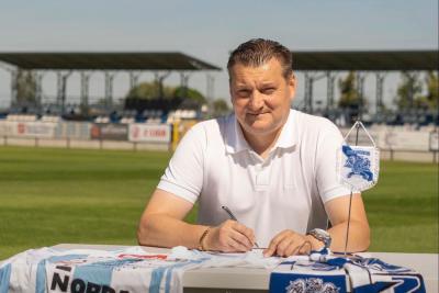 Przemysław Cecherz nowym trenerem Świtu Szczecin (fot. Świt Szczecin)