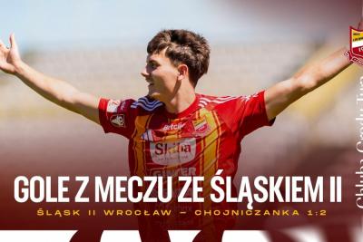Skrót meczu Śląsk II Wrocław - Chojniczanka Chojnice 1-2 (fot. YouTube / Chojniczanka)
