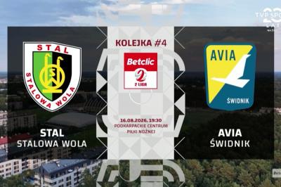 Skrót meczu Stal Stalowa Wola - Avia Świdnik 4-0 (wideo OnNetwork)