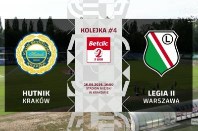 Skrót meczu Hutnik Kraków - Legia II Warszawa 2-0 (wideo OnNetwork)