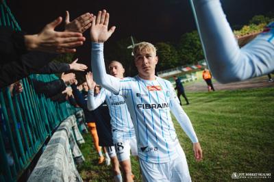 Kacper Masiak może odejść ze Stali Rzeszów. Został wystawiony na listę transferową (fot. Robert Skalski)