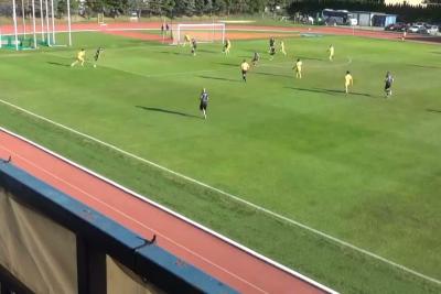 Skrót meczu Ekoball Stal Sanok - Stal II Rzeszów 4-1 (fot. Facebook)