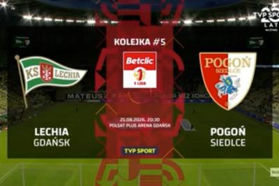 Skrót meczu Lechia Gdańsk - Pogoń Siedlce 1-0 (wideo OnNetwork)