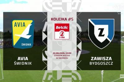 Skrót meczu Avia Świdnik - Zawisza Bydgoszcz 1-4 (wideo OnNetwork)