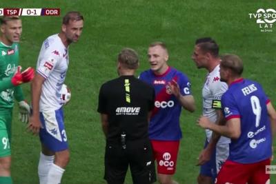 Skrót meczu Podbeskidzie Bielsko-Biała - Odra Opole 1-1 (fot. YouTube / TVP Sport)