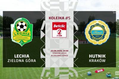 Skrót meczu Lechia Zielona Góra - Hutnik Kraków 1-1 (wideo OnNetwork)