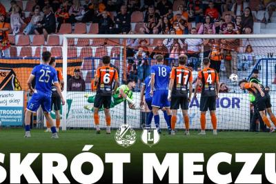 Skrót meczu KSZO Ostrowiec Świętokrzyski - Pogoń-Sokół Lubaczów 1-0 (fot. YouTube / Serwis Klubu KSZO)