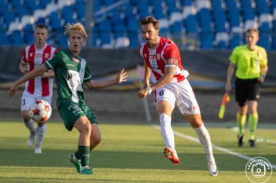 Adrian Małachowski (z prawej) rozpoczął treningi z Polonią Bytom (fot. P. Golonka/ Resovia)