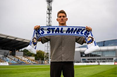 Paweł Tupaj nowym graczem Stali Mielec (fot. stalmielec.com)