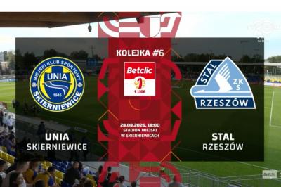 Skrót meczu Unia Skierniewice - Stal Rzeszów 0-1 (wideo OnNetwork)