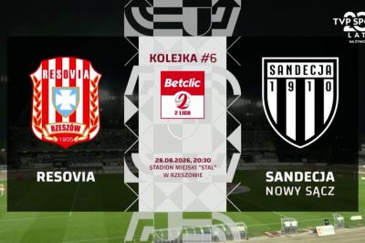 Skrót meczu Resovia - Sandecja Nowy Sącz 0-3 (wideo OnNetwork)