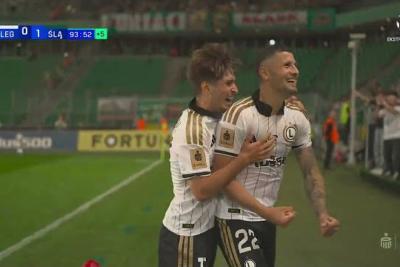 Skrót meczu Legia Warszawa - Śląsk Wrocław 1-1 (fot. YouTube / Ekstraklasa TV)