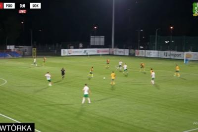 Skrót meczu Podlasie Biała Podlaska - Sokół Kolbuszowa Dolna 0-0 (fot. YouTube / MKS Podlasie Biała Podlaska)
