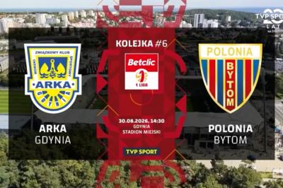 Skrót meczu Arka Gdynia - Polonia Bytom 1-1 (wideo OnNetwork)