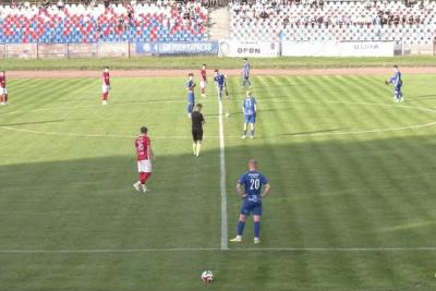 Skrót meczu Polonia Przemyśl - KS Wiązownica 0-0 (fot. YouTube / MVISION)