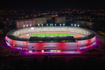 Raport z budowy Podkarpackiego Centrum Lekkiej Atletyki (fot. Resovia)