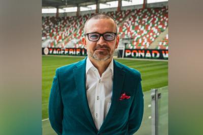 Rafał Ulatowski odchodzi z Zagłębia Lubin (fot. zaglebie.com)