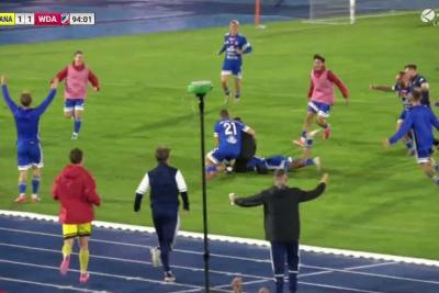Skrót meczu Elana Toruń - Wda Świecie 1-2 (fot. YouTube / KP SPORT)