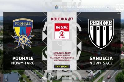 Skrót meczu Podhale Nowy Targ - Sandecja Nowy Sącz 2-1 (wideo OnNetwork)