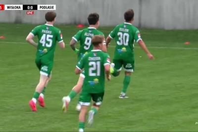 Skrót meczu Wisłoka Dębica - Podlasie Biała Podlaska 1-0 (fot. YouTube / Wisłoka Dębica)