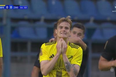 Skrót meczu Wieczysta Kraków - Zagłębie Lubin 1-1 (fot. YouTube / Ekstraklasa TV)