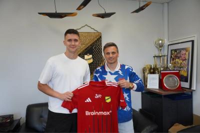 Mateusz Kochalski nowym bramkarzem Wieczystej Kraków (fot. Wieczysta Kraków)