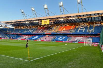 Na zdjęciu stadion Wisły Kraków.