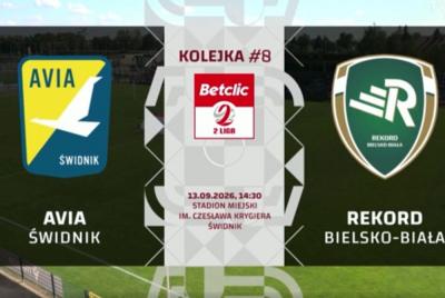Skrót meczu Avia Świdnik - Rekord Bielsko-Biała 0-1 (wideo OnNetwork)