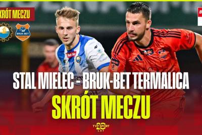 Skrót meczu Stal Mielec - Bruk-Bet Termalica Nieciecza 1-2 (fot. YouTube)