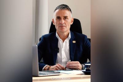 Sebastian Krzepota, dyrektor zarządzający klubu (fot. facebook.com/StalRzeszow)