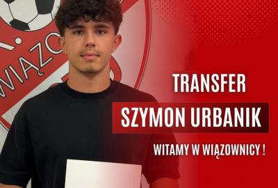 Szymon Urbanik został zawodnikiem Wiązownicy (fot. KS Wiązownica)