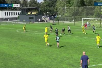 Skrót meczu Wieczysta II Kraków - Star Starachowice 0-0 (fot. YouTube / CFsport)