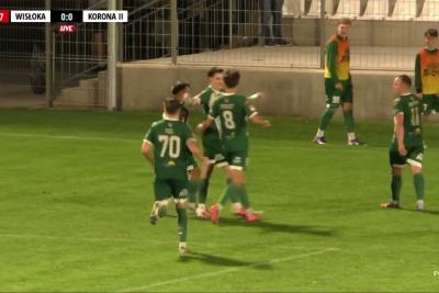Skrót meczu Wisłoka Dębica - Korona II Kielce 1-0 (fot. YouTube / Wisłoka Dębica)