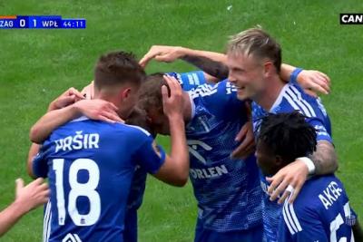Skrót meczu Zagłębie Lubin - Wisła Płock 0-2 (fot. YouTube / CANAL+ SPORT)
