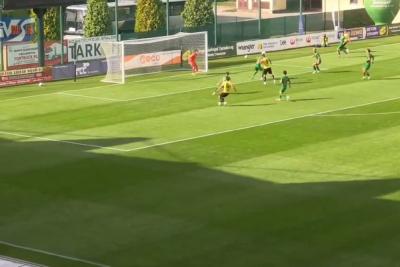 Skrót meczu Siarka Tarnobrzeg - Podlasie Biała Podlaska 2-0 (fot. Facebook)