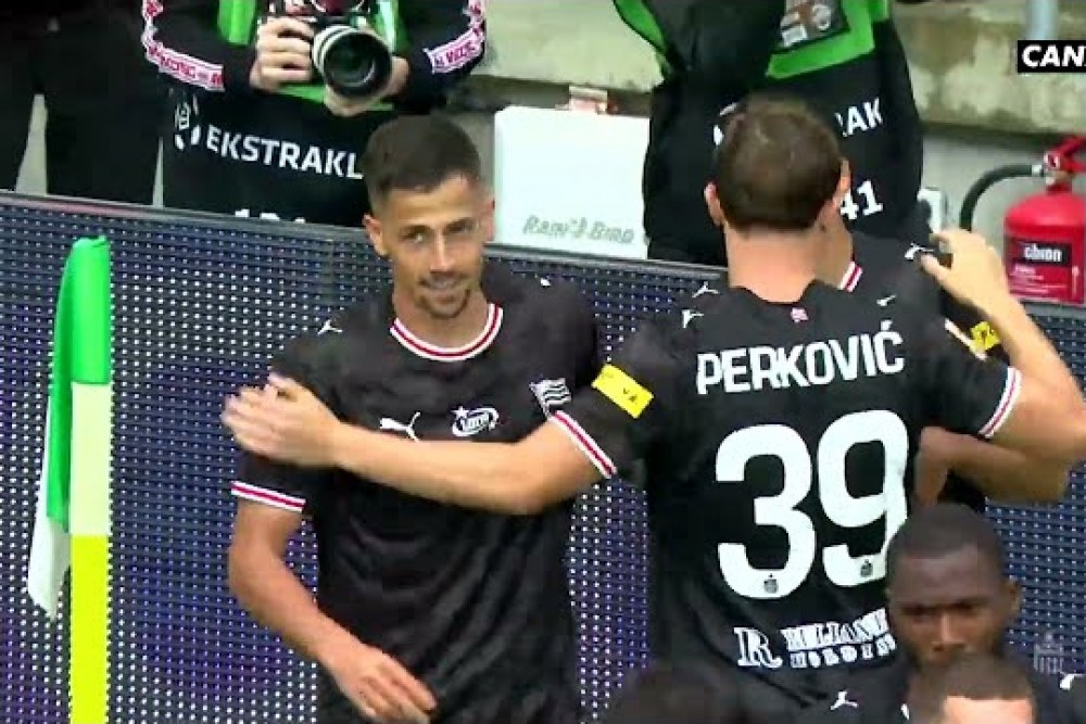 SKRÓT MECZU: Radomiak Radom - Cracovia 2-1 [WIDEO]