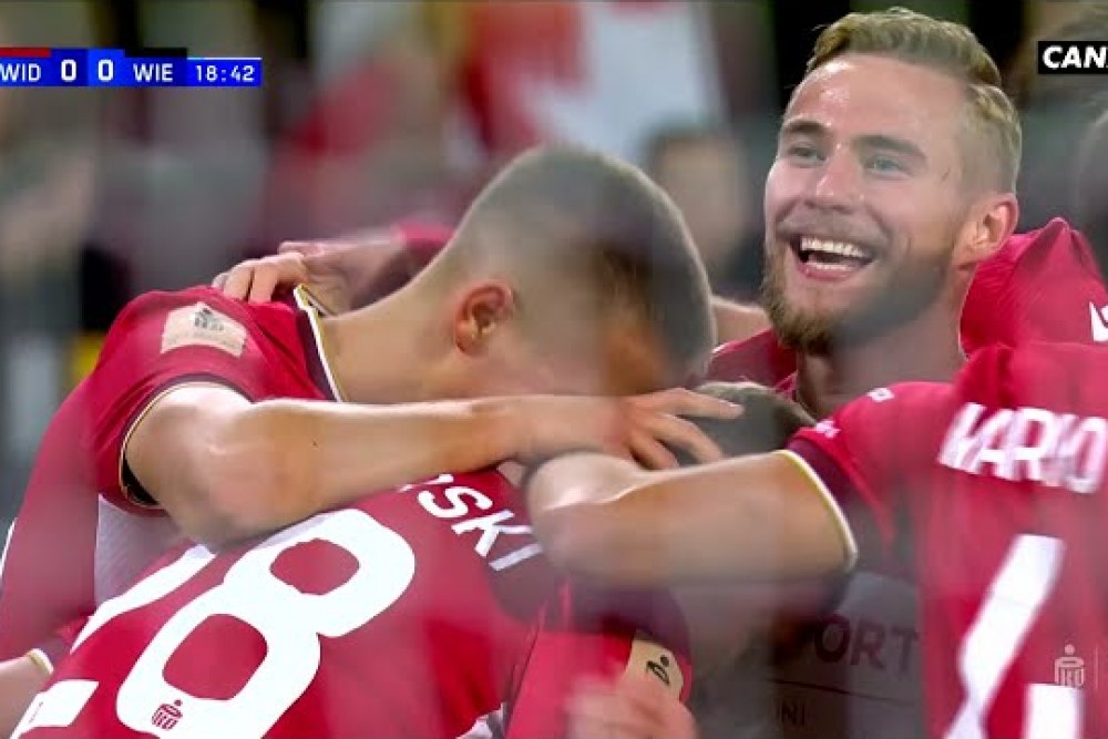 SKRÓT MECZU: Widzew Łódź - Wieczysta Kraków 2-2 [WIDEO]