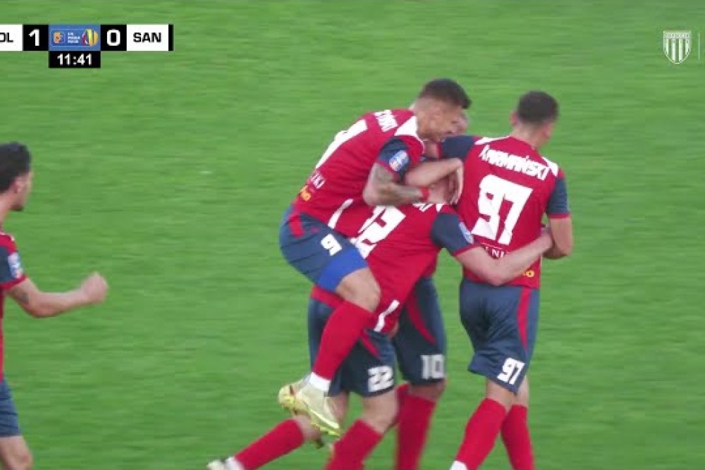 SKRÓT MECZU: Polonia Środa Wielkopolska - Sandecja Nowy Sącz 3-2 [WIDEO]