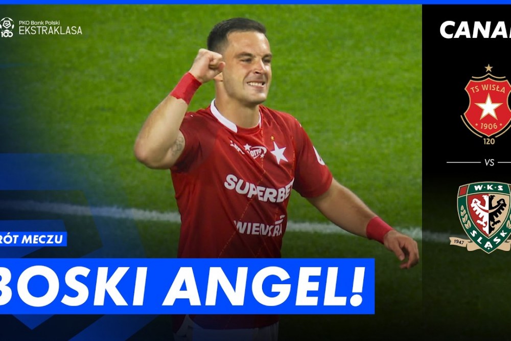 SKRÓT MECZU: Wisła Kraków - Śląsk Wrocław [WIDEO]