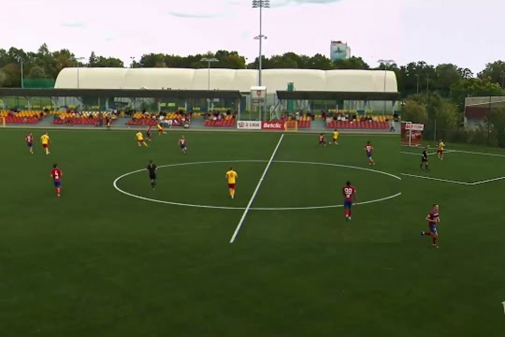 SKRÓT MECZU: Ślęza Wrocław - Raków II Częstochowa 1-2 [WIDEO]