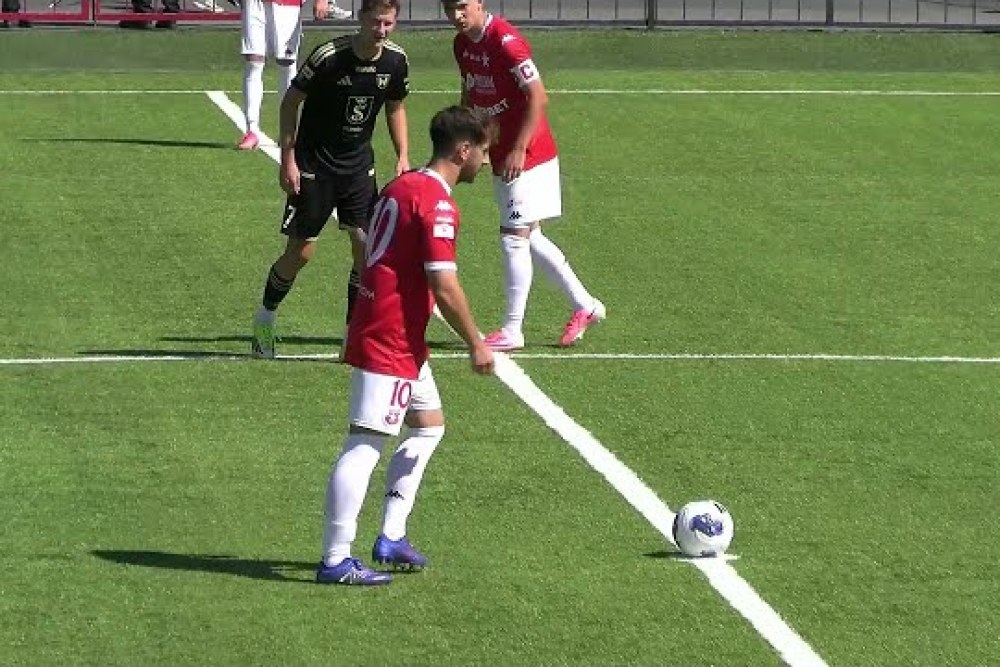 SKRÓT MECZU: Wisła II Kraków - Wiślanie Skawina 1-2 [WIDEO]