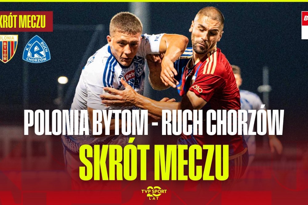 SKRÓT MECZU: Polonia Bytom - Ruch Chorzów 0-0 [WIDEO]