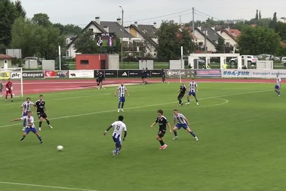 SKRÓT MECZU: Polonia Lidzbark Warmiński - Olimpia Zambrów 2-3 [WIDEO]