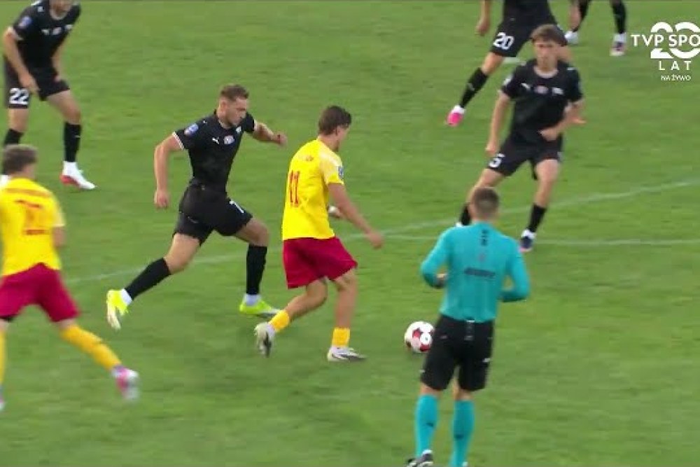 SKRÓT MECZU: Znicz Pruszków - Cracovia 1-1 [WIDEO]