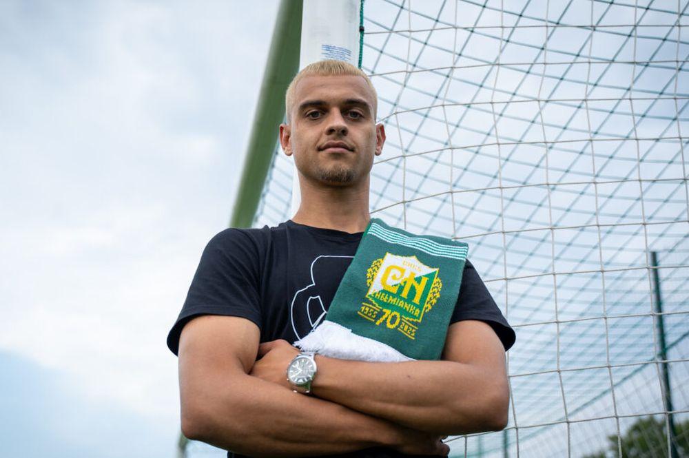Damian Urban nowym piłkarzem Chełmianki Chełm (fot. Chełmianka Chełm)