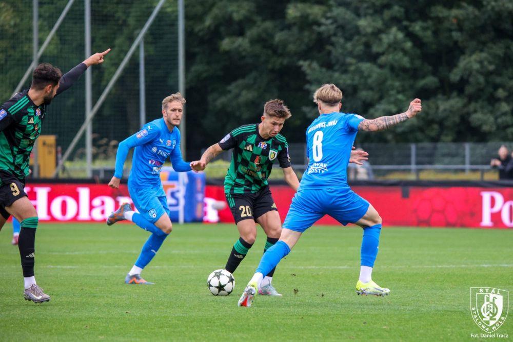 Stal Stalowa Wola przegrała z LKS-em Goczałkowice II Zdrój i odpada z Pucharu Polski (fot. Daniel Tracz)