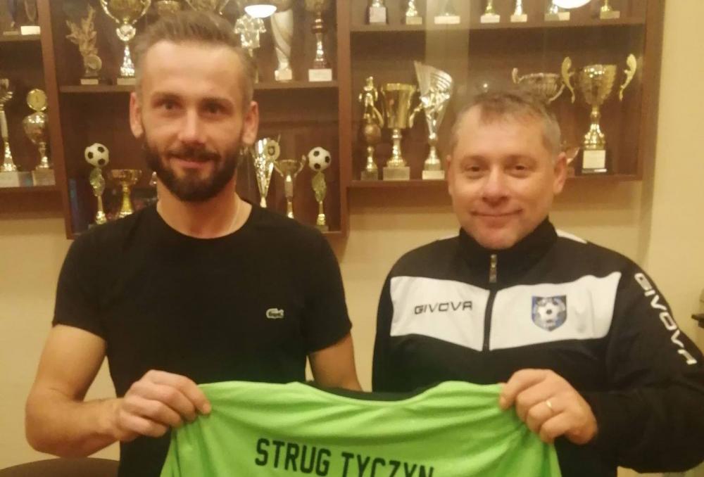 Kamil Drob został nowym zawodnikiem Strugu SZiK Tyczyn (fot. Strug SZiK Tyczyn)